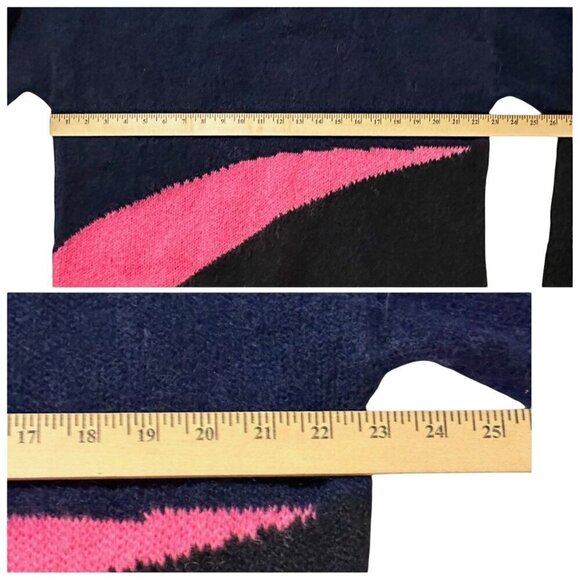 Zadig & Voltaire Tony‎ Mohair Sweater, Blue/Pink, Size S - Picture 13 of 14